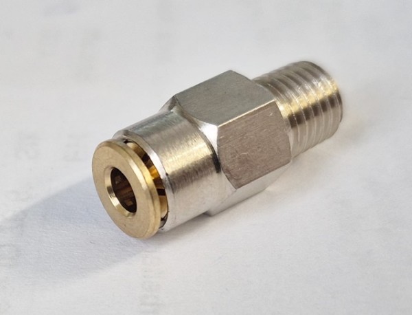 Steck-VS, gerade 4 mm M8x1k