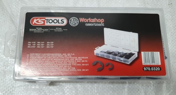 Sort. Sicherungssch.Welle,DIN6799,300tlg (7889700320)