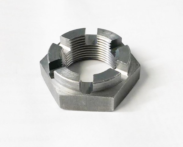 Kronenmutter,DIN937,M32x1,5,SW50,H20,VE1 (485937M32X1.5)