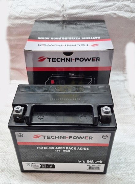 Batterie (FTX12-BS) 12V 10Ah (YTX12-BS) (57970066)