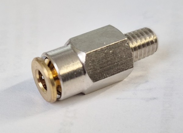 Steck-VS, gerade 4 mm M6x1k