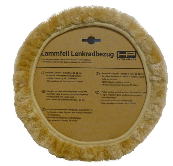 Lenkradbezug echt Lammfell (19762)