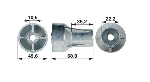 Messerhalter Wlg.61.9 Sl (842512427)