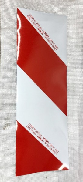 Warnfolie Senkrechts: RE. Waage: LI. (20743812)