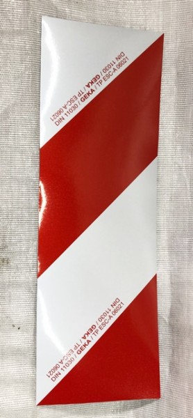 Warnfolie Senkrechts: LI. Waage: RE. (20743810)