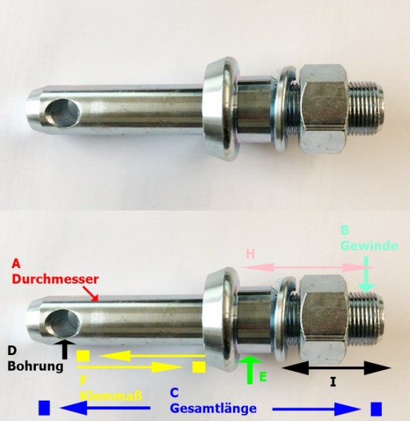 UL Bol.Kat1 140mm,M22X1,5 (20012990)