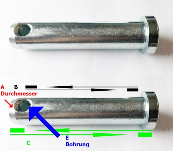 Oberlenker-Bolzen (20099040)